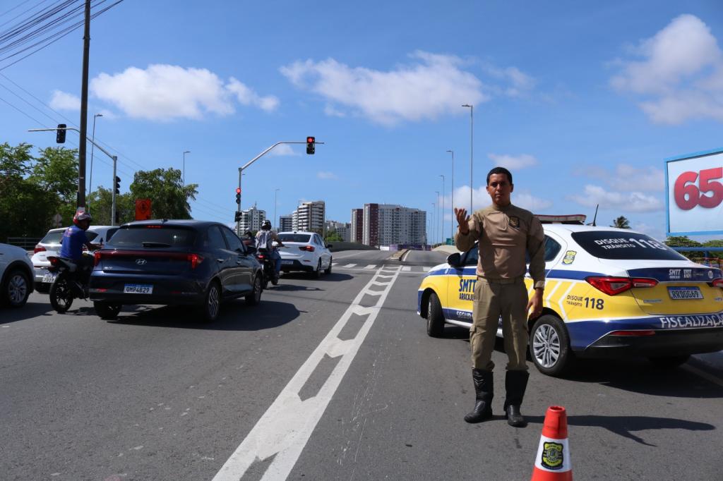 SMTT Aracaju informa novas alterações no trânsito na avenida Beira-Mar a partir deste sábado, 26 - SMTT Aracaju